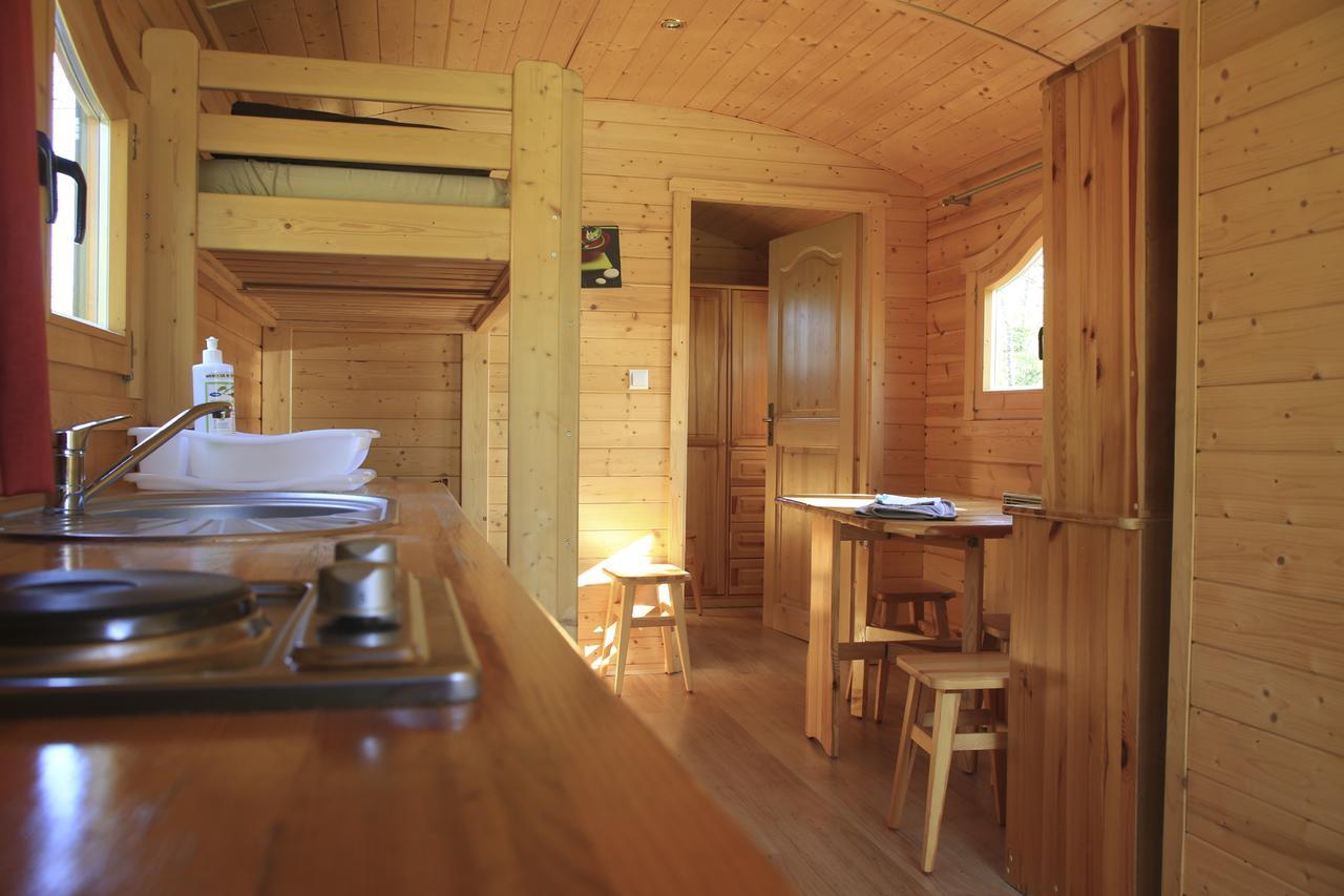 Villa Roulottes De Bois Le Roi Esterno foto
