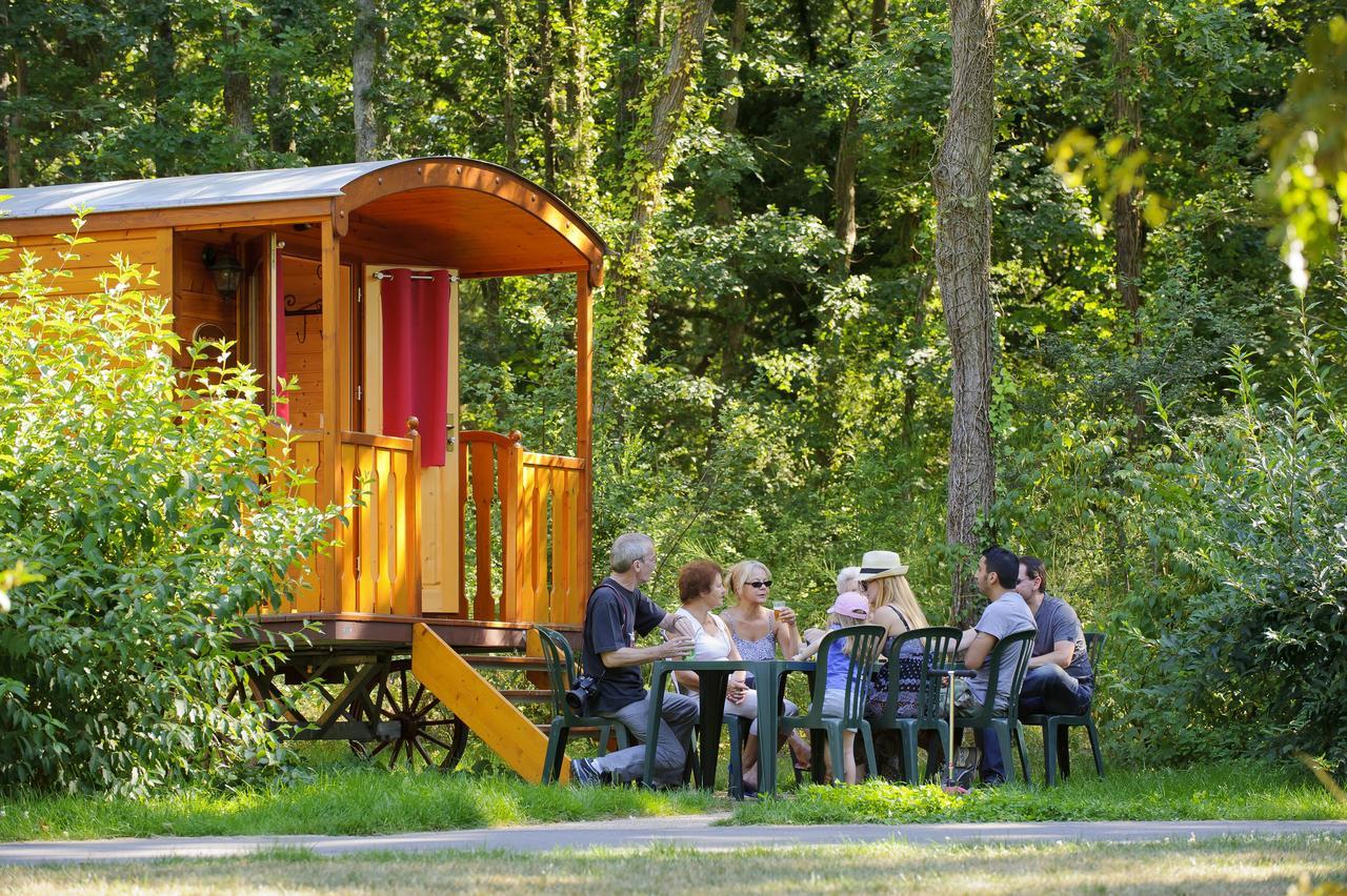 Villa Roulottes De Bois Le Roi Esterno foto